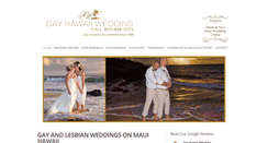 Desktop Screenshot of gayhawaiiwedding.com